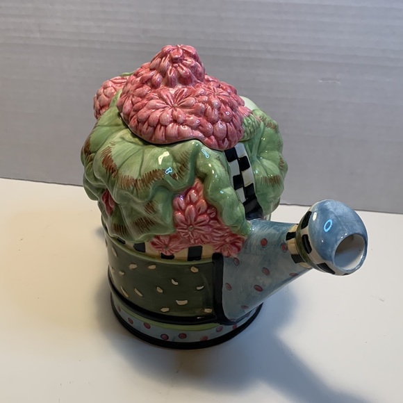 Sakura Debbie Mumm Spring bouquet teapot - Picture 2 of 5